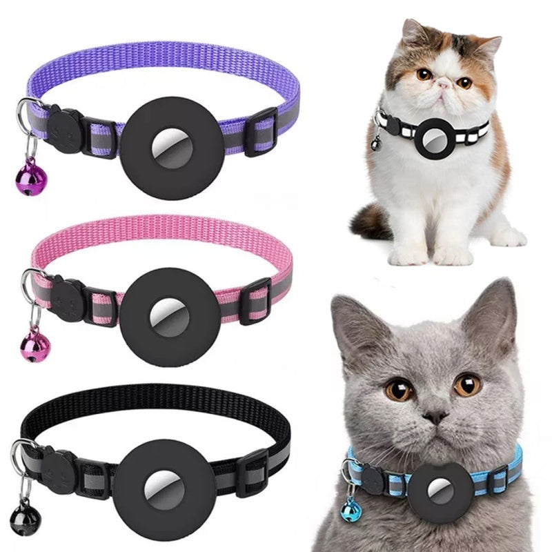 Reflective Waterproof Air Tag Collar For Cat and Dogs.